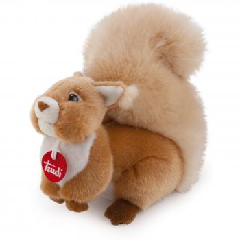Peluche Scoiattolo Ginger Trudi - Tamaño M 15x25x30 cm - Colección Parque del Stelvio