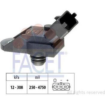 Sensor de presión de aire FACET 10.3114, adaptación a la altura, sensor de presión del colector de admisión