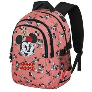 Mochila Plus Aqua Minnie Disney 44cm - Gran Capacidad - Resistente Al Agua - Rosa, 34 x 46 cm, Capacidad 32 L