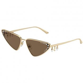 Jimmy Choo JC4001B 300673 Women's Sunglasses Gold Size 63