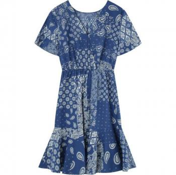 Grace & Mila Esther Women's Dress - Elegant Midi Style with Floral Print