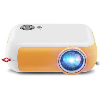 Miniproyector LED WIFI 1080P Full HD HDMI USB, Reproductor Multimedia Inteligente Portátil para el Hogar