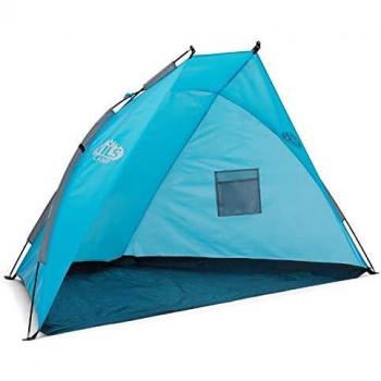 Tienda de Playa Instantánea NILS CAMP NC3039, Azul, 210 x 105 cm