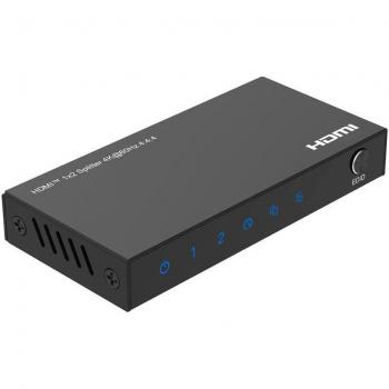 Distribuidor HDMI 2.0 4K@60 2 Salidas EDID (HDMI-SPL-1x2-4K60)