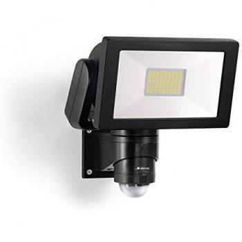 Proyector LED Steinel LS 300 S con sensor de movimiento, 30W, 2704 lm, 4000K, IP44, color negro