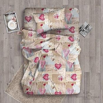 Juego de ropa de cama y almohadas cama mod. CLARISSE-NOVITA'2016, 2 tamaños y 2 Varios colores