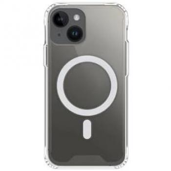 Funda Magnética Transparente Resistente Compatible con Magsafe para Apple iPhone 15