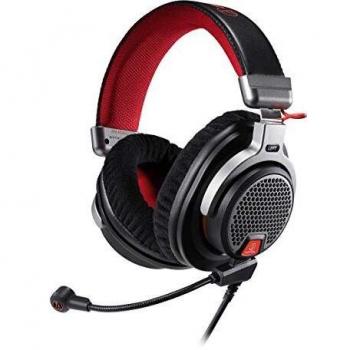 Audio-Technica ATH-PDG1a Auriculares Abiertos de Alta Fidelidad para Videojuegos con Micrófono