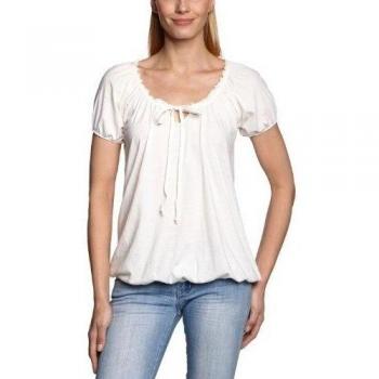 Herrlicher - Camiseta para mujer, tamaño XS, color blanco
