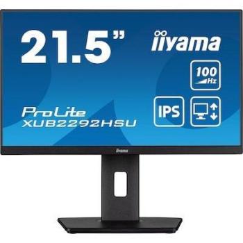 iiyama ProLite XUB2292HSU-B6 22 Full HD LED Monitor para PC con tecnología IPS y frecuencia de actualización de 100Hz