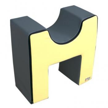 Asiento figura decorativa 60x60x30cm