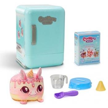 Cookeez Makery Freezy Cakez Interactive Plush Playset with Sound