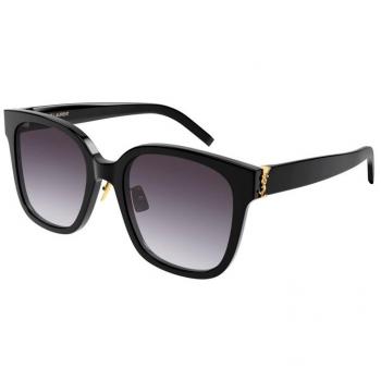 Saint Laurent Women's Black/Grey Shaded Sunglasses SL M105/F 55MM