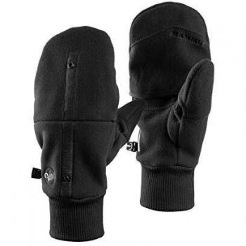 Mammut Guante Shelter Guantes, Unisex Adulto, Black, 17-18 cm
