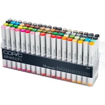 Copic Sketch Markers Set C (72-Piece)
