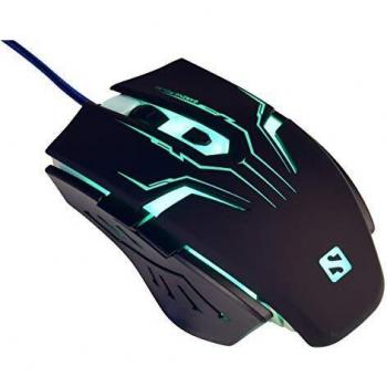 Sandberg Eliminator - Raton Gaming con Cable USB, Negro