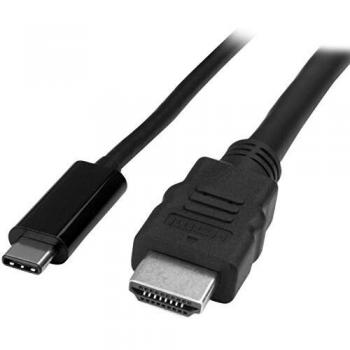 StarTech.com USB C to HDMI Cable - 3 ft / 1m - USB-C to HDMI 4K 30Hz - USB Type C to HDMI - Computer Monitor Cable