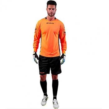 Conjunto Deportivo Givova Hyguana para Niños, Equipación Completa, Color Rojo y Negro
