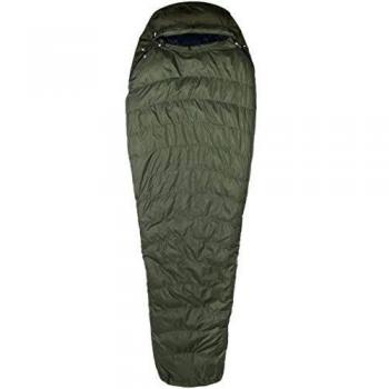 Marmot Fulcrum Eco 30 Saco de Dormir Ultraligero y cálido, con Relleno de 700 Plumas de Ganso, Ideal para Acampar y Trekking, Unisex-Adult, Crocodile/Nori, Regular: 183 cm