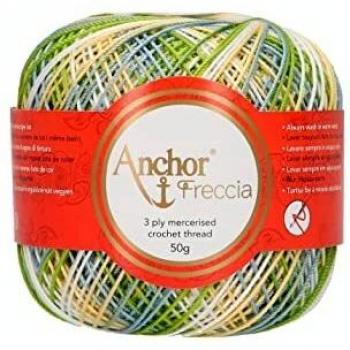 Anchor Freccia Multicolor, Grosor: 6, Embalaje: 50G, Longitud: 175M 9441 Hilos De Crochet