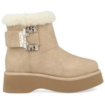 Botines Fluffy 9829-28 Taupe para mujer Noa Harmon, talla 39