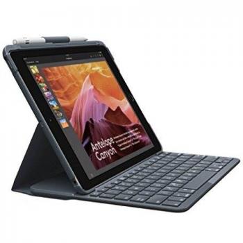 Slim Folio iPAD 56 GEN 9.7 Blk Deu Cen