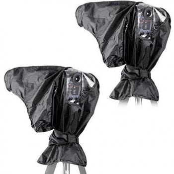 Neewer Protector de lluvia resistente al agua Protector de pantalla para cámara réflex Digital, objetivo de hasta 257 mm de largo y 95 mm de diámetro （2 paquetes）