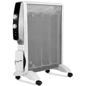 Radiador calefactor Mica Orbegozo 1500W con 2 potencias de calor: 500W-1500W y rápida convección