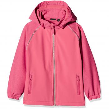 NAME IT Nitalfa Softshell Jacket Rap Nmt Fo Camp, Chaqueta para Niñas, Rosa