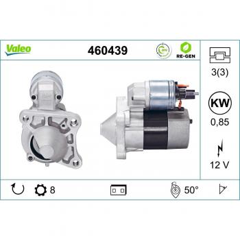 Motor de arranque VALEO RE-GEN AT VALEO 460439