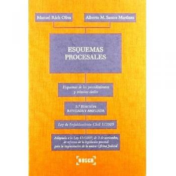 Esquemas procesales: Esquemas de los procedimientos y trámites civiles. LEC 1/2000. Adaptada a la Ley 13/2009, de 3 de noviembre