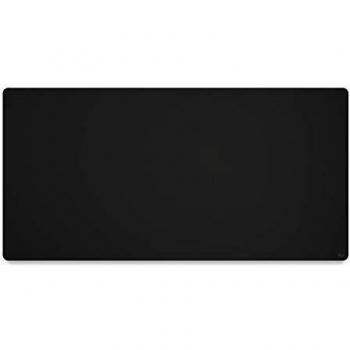 Glorious PC Gaming Race 3XL Extended Alfombrilla de Juego Negra con superficie suave, base antideslizante, tamaño grande (90 x 40 cm), diseño minimalista y bordes cosidos para mayor durabilidad