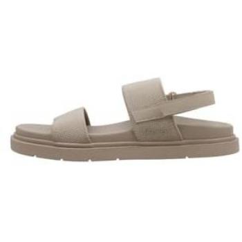 Sandalias Planas Thai de Mujer Ecoalf en Textil con Cierre Adherente - Disponibles en Beige y Azul