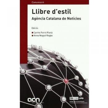 Llibre d'estil. Agència Catalana de Notícies: 163