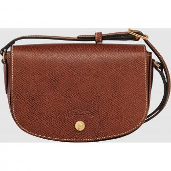 Longchamp Women's Small Epure Leather Crossbody Bag in Brown Beige