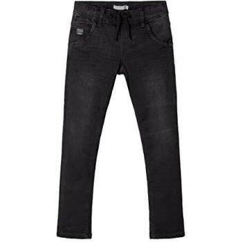 NAME IT Nkmrobin Dnmtom 7080 Swe Pant Noos Jeans, Negro