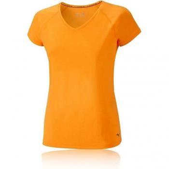 Mizuno Active Camiseta, Mujer, Naranja