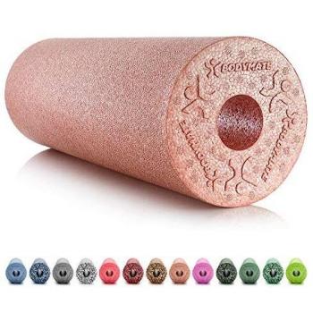 BODYMATE Rodillo Standard para tejido fascial | Dureza media | Longitud 45 cm diámetro 15 cm | Con libro electrónico gratuito | Rodillo miofascial profesional