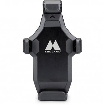 Soporte para Smartphone de Manillar de Moto Midland MH-NV Sin Vibraciones Universal Negro