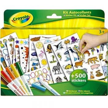 CRAYOLA 5450 - Kit para Colorear con Pegatinas