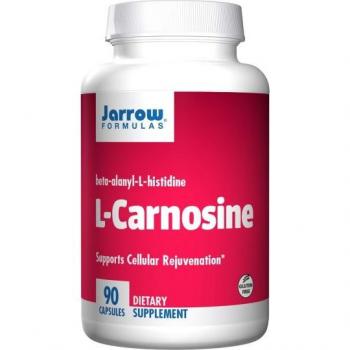 Jarrow Formulas L-Carnosine 90 Capsules - Antioxidant Support for Cellular Health