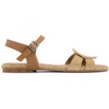 Sandalias de Piel Angela taupe PORRONET