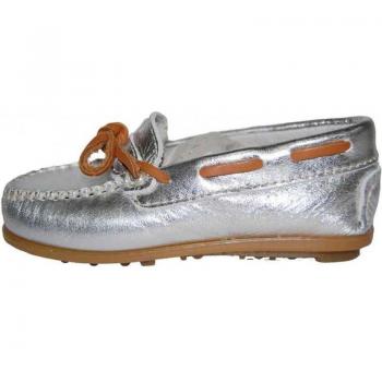 Nauticos de Niña Colores NAUTICO 105040 Plata Metálico