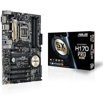 ASUS H170 Pro ATX Motherboard with USB 3.1 and LGA1151 Socket