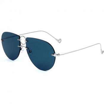 Eyepetizer Hal C.1-2 Silver Men's Sunglasses 57mm