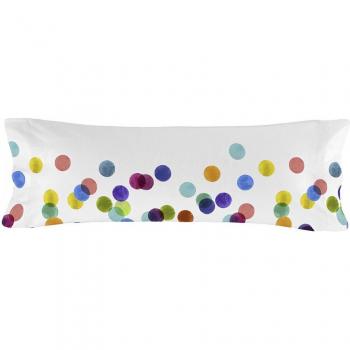 Funda de almohada HappyFriday Confetti Multicolor 50 x 75 cm (2 Unidades)