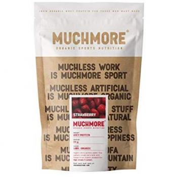 Proteína whey de fresa 700 g de polvo - MUCHMORE
