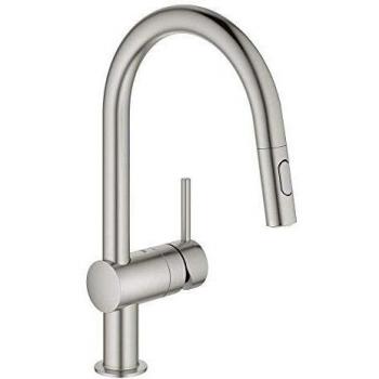 Grohe Minta - Grifo de cocina 1/2, color supersteel