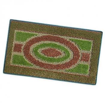 Felpudo de Entrada Asciugapassi Antideslizante 100% Made In Italy Verde 50x80 cm