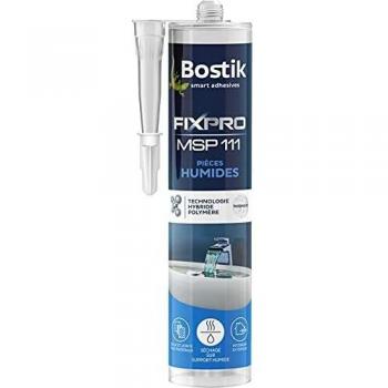 Mastic Adhesivo Polímero Híbrido Bostik MSP 111 para Piezas Húmedas, 290 ml